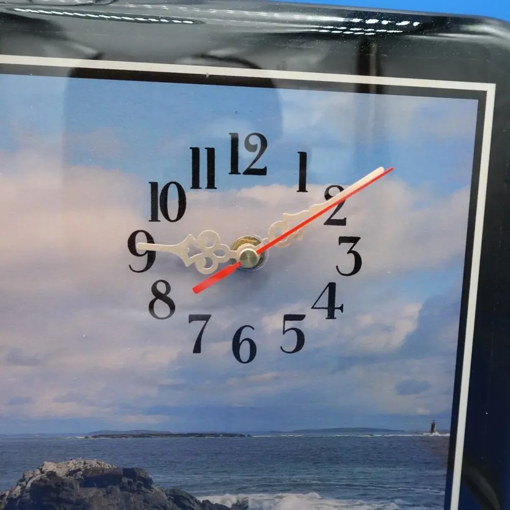Lighthouse Coastal Ocean Scene Wall Clock 15